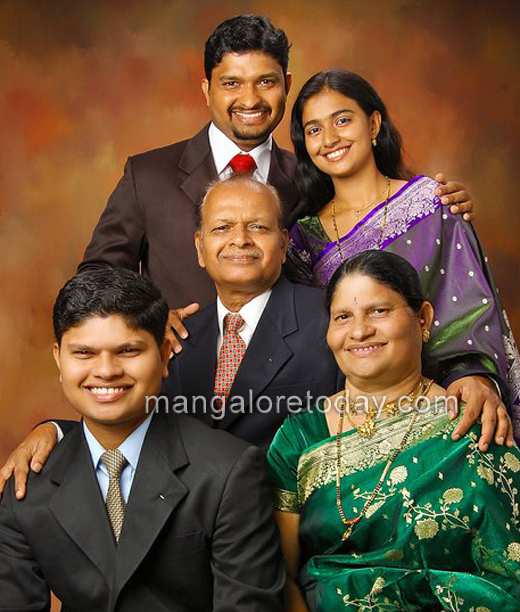 Joshua Peris Bhatt family